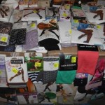 palette de 450 paires de collants, bas et mi bas