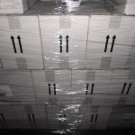 palette de 112 pièces de gel douche et shampoing 750 ml