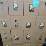 palette de 360 bidons de lessive au savon Noir 35 lavages 2 litres