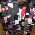 lot de 1050 paires de chaussettes