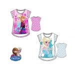 24 T Shirt manche courte Reine des neiges tailles 4 ans à 8 ans