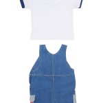 24 ensembles salopette + haut